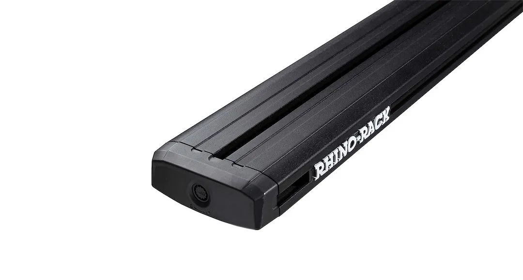RDB180 – RHINO RACK Roof Rack Cross Bar, Fits Rhino Rack's Pioneer And Crossbar Roof Rack Accessories Black Powder Co...